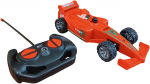 Radijo bangomis valdomas automobilis Formulė, oranžinis