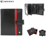Vyri&scaron;ka odinė piniginė Rovicky RV152