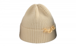 Unisex kepurė paaugliams CDW-004, dydis 54-58, pieno spalvos