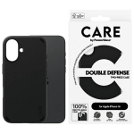 Panzer Glass Care by PanzerGlass Feature Double Defense Apple iPhone 16 6.1" dėklas telefonui juodos spalvos 1333