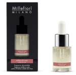 Millefiori Milano Fragrance Soluble in Vanduo Ambra & Rosa, 15 ml