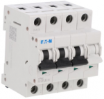 Eaton 278985 Grandinės pertraukiklis 3P+N D 1.6A 15kA AC FAZ-D1.6/3N 278985