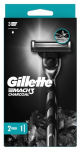 Gillette Mach3 anglies skustuvas + 2 galvutės