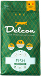 Delcon Visavertis begrūdis pa&scaron;aras suaugusioms katėms su žuvimi / 1,75 kg