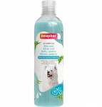&Scaron;ampūnas &scaron;unims - "Beaphar Baltas Coat &Scaron;ampūnas" &scaron;ampūnas &scaron;unims, 250ml