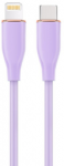 USB 2.0 CM/8 kontaktų lightning M laidas 1,5 m Gembird violetinis