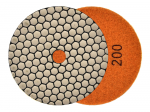 Geko Tarcza polerska do szlifowania gresu na sucho 125mm GR200 (25/250)