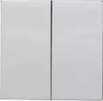 Kos Elektro System 660480 KOS66 Dvigubas raktas 2vnt.. 22.5x45 balta 660480
