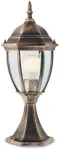 Pastatomas lauko &scaron;viestuvas SEVILLA, E27, juodos/aukso sp., IP44