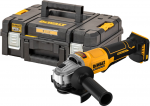 Akumuliatorinis kampinis &scaron;lifuoklis DeWalt DCG408NT-XJ; 18 V; 125 mm (Be akumuliatoriaus ir pakrovėjo)