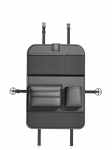 Oem Foldable Automobilio organaizeris for front seats with compartments D03-B juodos spalvos