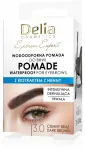 Delia DELIA Eyebrow Expert atsparus vandeniui antakių pomada 3.0 tamsiai ruda 7 g