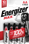 Energizer - MAX AA/LR6 (4 vnt. pakuotė)