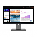 Monitorius Lenovo | ThinkVision P24q-40 | 23.8 " | IPS | 16:9 | 120 Hz | 4 ms | 2560 x 1440 pikselių | 300 cd/m&sup2; | HDMI jungtys quantity 1 | Raven Juodas | Garantija 36 mėn.