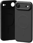 Mercury Semi-Silicone MagSafe dėklas skirtas Apple iPhone 17 Air juodos spalvos