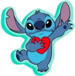 Disney Stitch 3D cushion