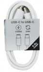 Musthavz į Go USB-C į USB-C kabelis 0.5m, baltos spalvos