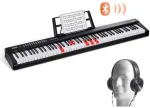 88 Klavi&scaron;ų Skaitmeninis Pianinas, Pusiau Svertinis, Ne&scaron;iojamas, Elektrinis, Pradedantiesiems, Pianino Klaviatūra, MIDI