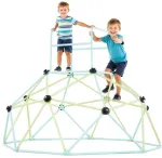 Geometrinis laipiojimo kupolas 183cm, tvirtas plieno vaikų žaidimų kompleksas, laipiojimo įrenginys kiemui, atlaiko iki 270kg, sūpynės, sporto konstrukcija vaikams