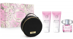 Kvepalų rinkinys moterims Versace Bright Crystal (EDT, 90 ml + kūno losjonas, 100 ml + du&scaron;o želė, 100 ml + kosmetinė)