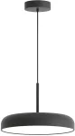36W LED pakabinamas &scaron;viestuvas DEVA, juodas, 3000K, 4326201