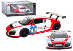 Automobilis R/C 1:24 AUDI R8 LMS Baltas