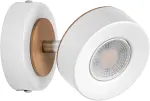 Lubinis &scaron;viestuvas 4,8W LED pavir&scaron;inis &scaron;viestuvas SPOT PLUTO, baltas, 3000K