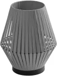 Stalo &scaron;viestuvas STRIPES, E14, tamsiai pilkas
