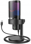 Fifine Technology FIFINE AmpliGame A9 RGB Juodas (Juodas) Kondensatorinis Mikrofonas