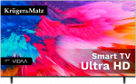 Televizorius Kruger & Matz 50' UHD smart DVB-T2/S2 H.265 Hevc VIDAA