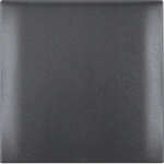 Hager Polo 918282505 Integro Flow Viengubas rėmas su dangteliu antracito matinis 918282505