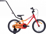 Children's bicycle TABOU Rocket FR, 12" red-yellow