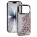 Tel Protect Teddy Bear dėklas skirtas Apple iPhone 16 Pro Max rožinės spalvos