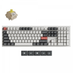 Keychron Belaidė klaviatūra Q6 Ultra, balta (Q6U-P4)