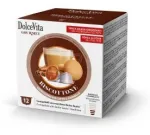 Dolce Vita Biscottone &mdash; sausainių cappuccino kavos kapsulės 72 vnt. (tinka Dolce Gusto* sistemai)