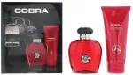 Set Carroll Shelby: Raudona Cobra Du&scaron;o želė & &Scaron;ampūnas 2-In-1, 150 ml + Raudona Cobra Eau De Toilette For Men, 100 ml