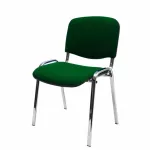 Usorteret Comfort Basic kėdė su blizgiu rėmu, žalia