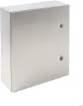 Elettrocanali Nerūdijančio plieno 304L korpusas ARGENTA 600x400x200 IP66 su montavimo plok&scaron;te INX604020