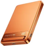 Powerbank INIU MagPro Slim - magnetyczny powerbank belaidis Qi 2.2 10 000mAh oranžinė (MO-IU-P026)