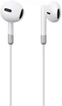 Joyroom JR-EW01 laidinės ausinės su nuotolinio valdymo pulteliu, mini jack, baltos
