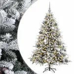 Dirbtinė kalėdinė eglutė su rutuliuku 210 cm 300 LED