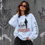 Unisex pastelinis džemperis "A&scaron; priekyje"