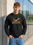 Vyri&scaron;kas juodos spalvos džemperis Tauragė