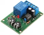 Velleman Laiko intervalų modulis, maitinamas 12Vdc, NO/NC 24V 3A, impulsas 0.5s~5s, intervalai 2.5s~60s