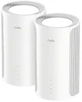 Mar&scaron;rutizatorius Cudy Pl NAMŲ WI-FI MESH SISTEMA M6500(2-PACK) Wi-Fi 7 2,4 GHz, 5 GHz 688 Mb/s + 5765 Mb/s CUDY
