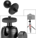 Rutulinė galvutė 17mm 1/4" sriegis automobilio laikikliui
