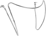Denmay &scaron;oninis dangčio laikiklis, skirtas Weber 47 cm ir 57 cm kepsninėms, anglinėms kepsninėms 18-1/2 colio ir 22,5 colio, One-touch, Performer, Bar-b-virdulys ir Master-touch kepsninių priedams