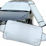 Apsauga nuo &scaron;erk&scaron;no automobilio stiklui, uždangalas nuo &scaron;alčio, apsauga žiemai