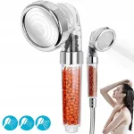 Du&scaron;o galvutė su turmalino filtru jonizacija