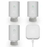 Gomedia Hy368 radiatorių termostatas 3 vnt. + Tuya Zigbee vartai